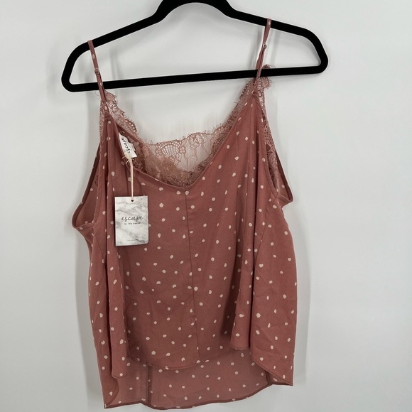 Tank Top Lace liner Large Polka Dot - Picture 5 of 7